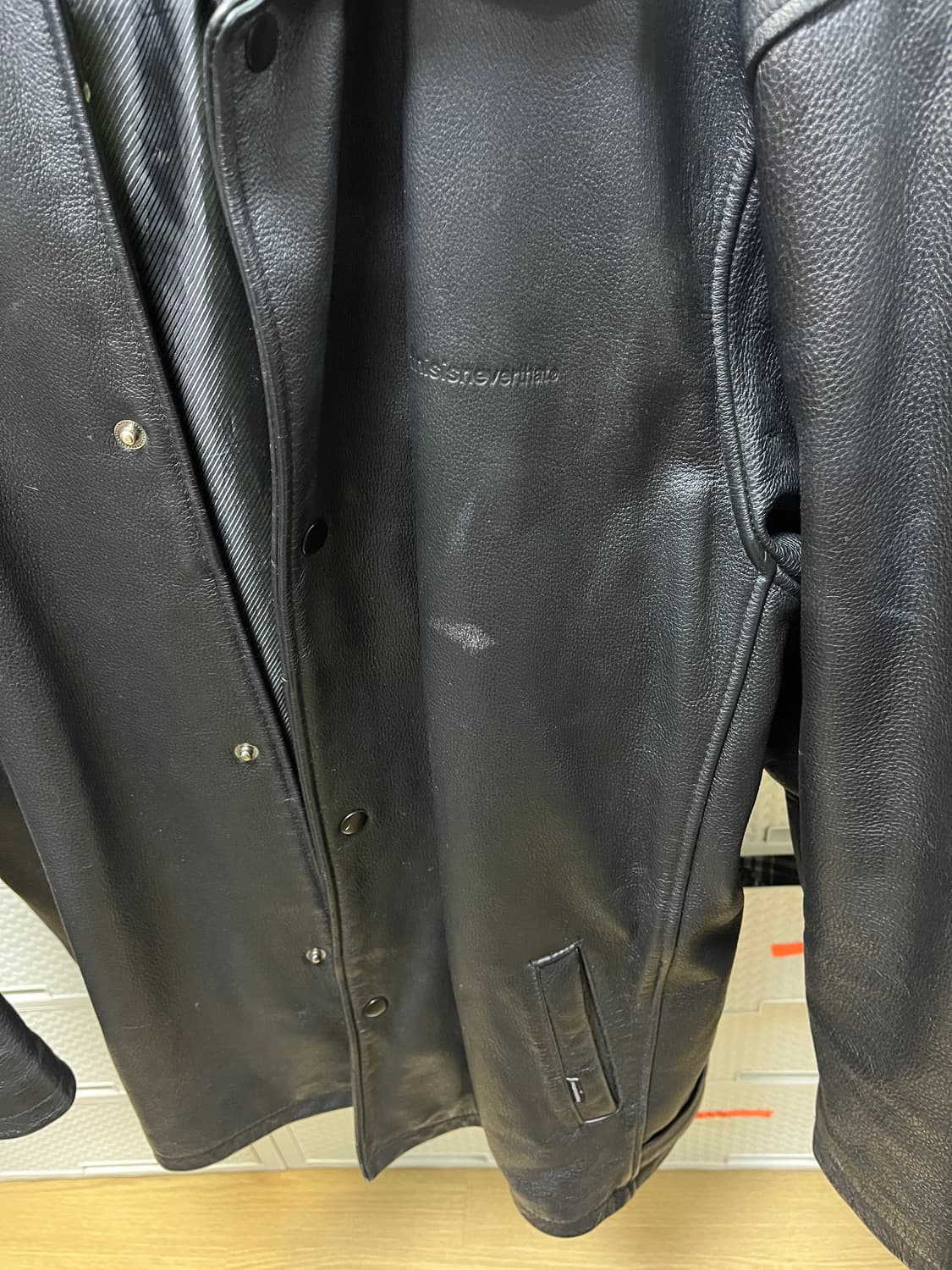 디스이즈네버댓 가죽자켓 상품이미지4