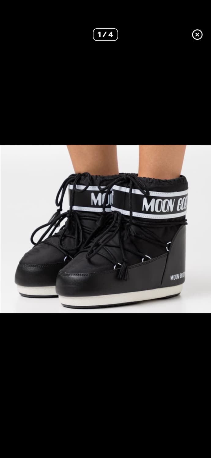 MOON BOOT 문부츠 로우 블랙 230-250 상품이미지1