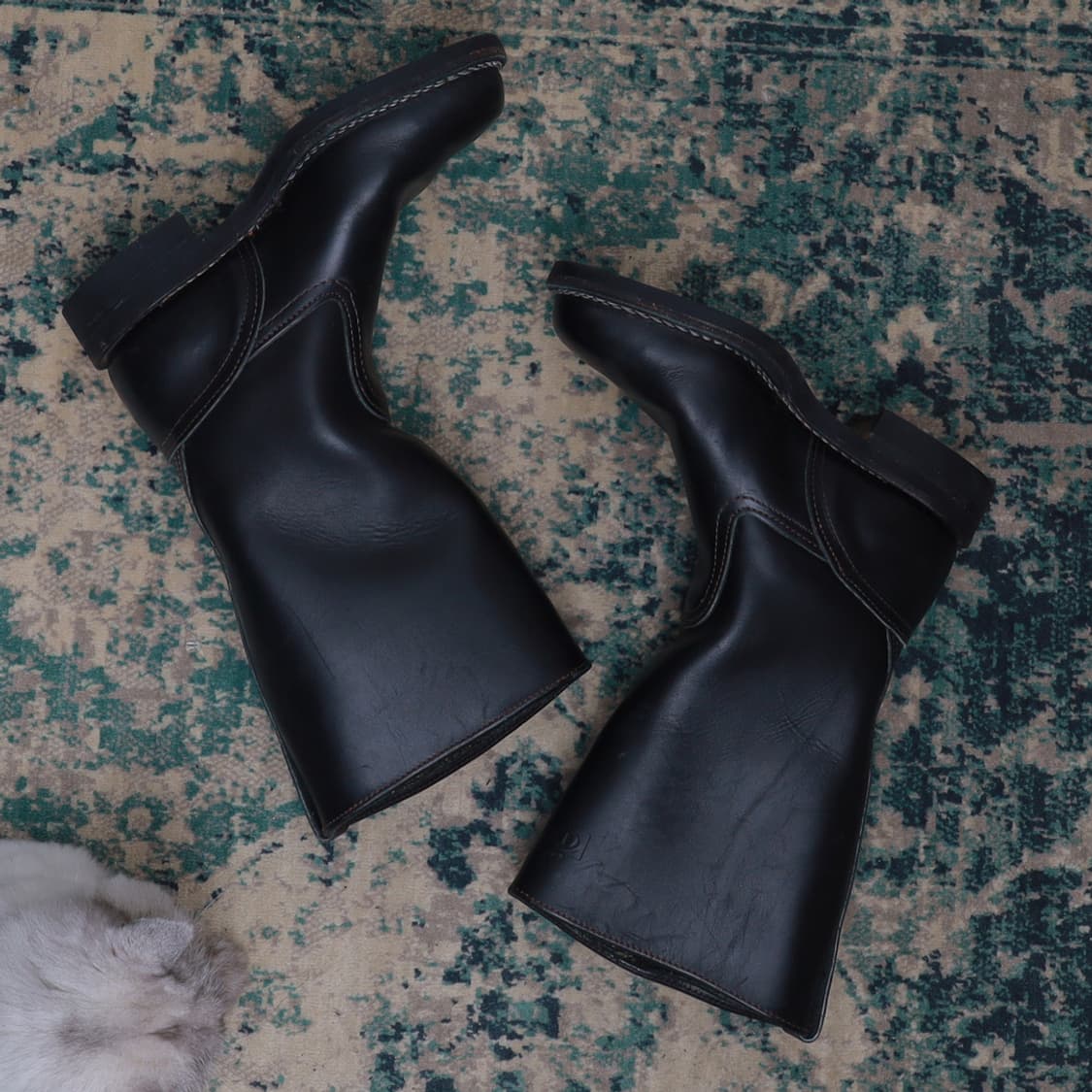 Wesco 웨스코 보스 모리슨 엔지니어부츠 블랙 8D 260 상품이미지8