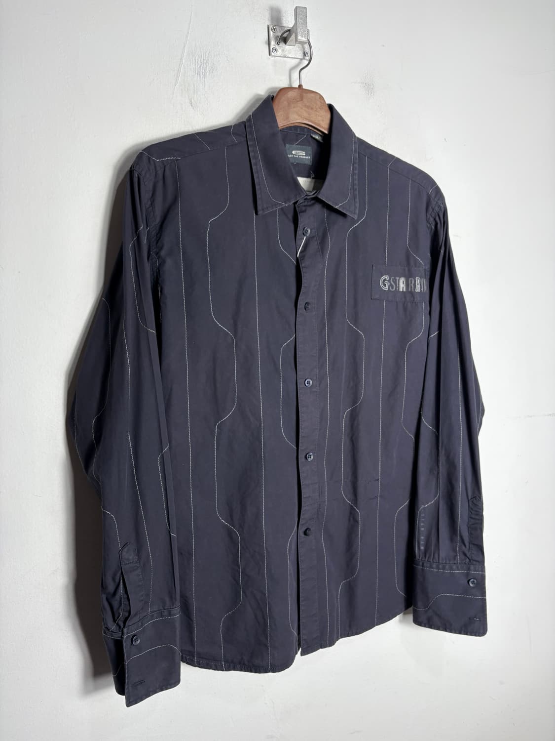 G star raw 지스타 로우 자수 셔츠 상품이미지2