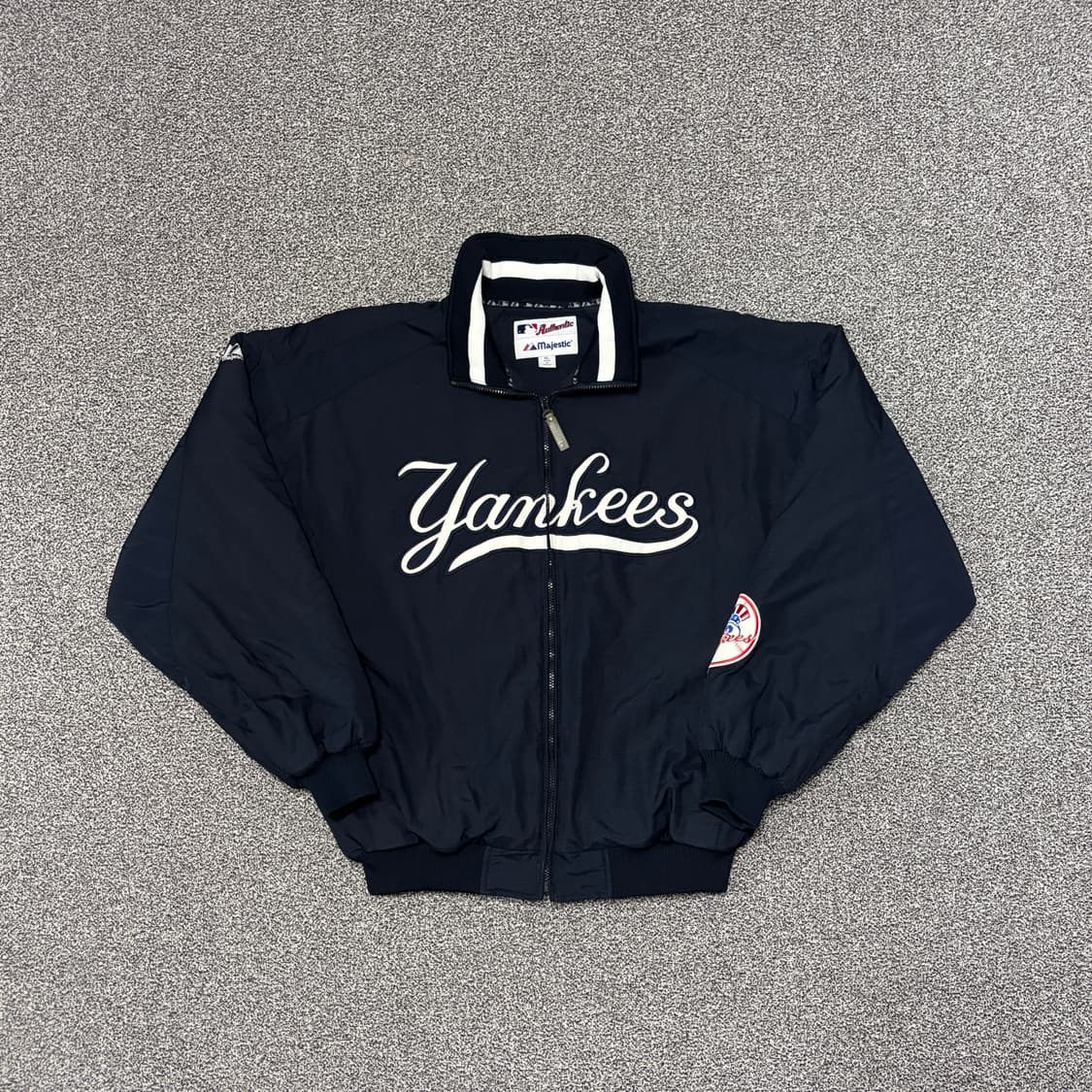 90s 빈티지 마제스틱 양키스 덕아웃 자켓 상품이미지1