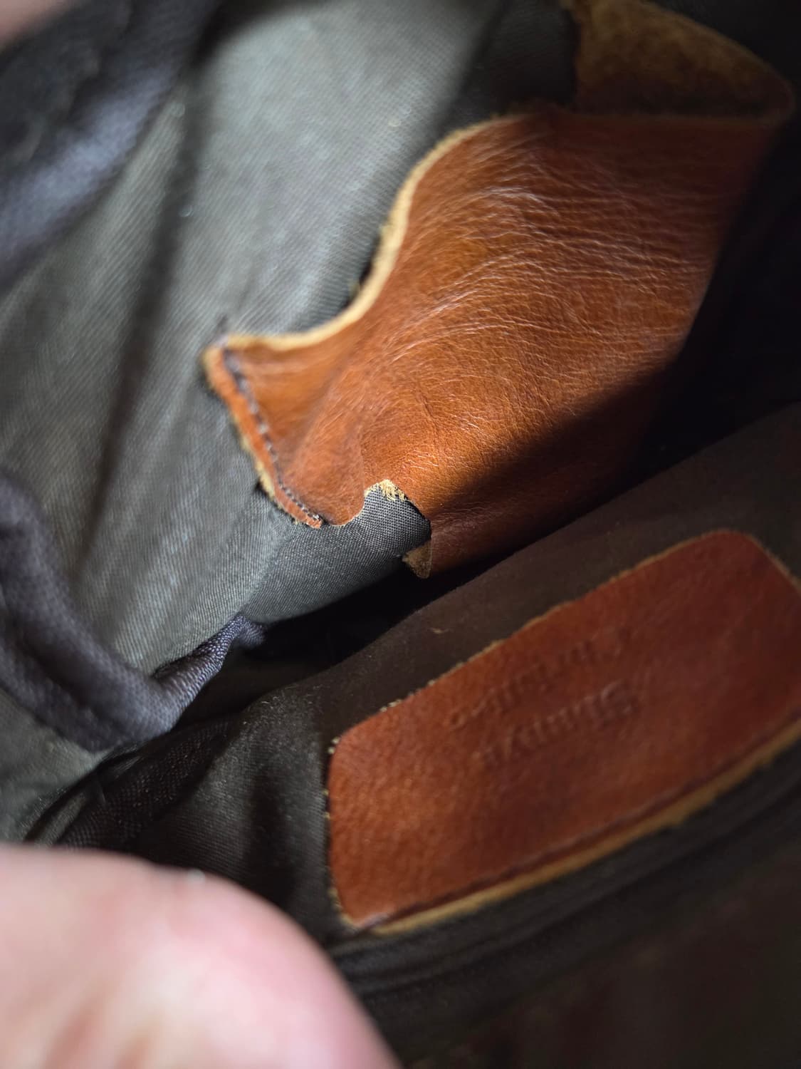 빈티지 샤나 크리스티안 가죽 미니크로스백  상품이미지7