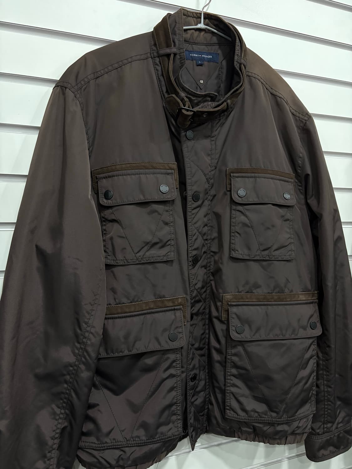 타미힐피거 남성 브라운 자켓 L 상품이미지5