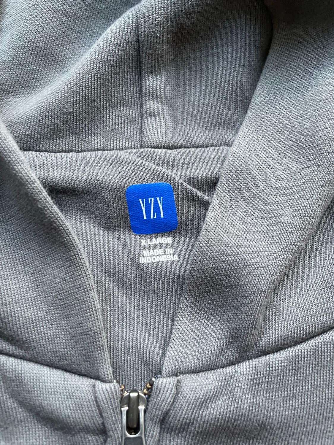 이지 갭 후드집업 다크 그레이 상품이미지3