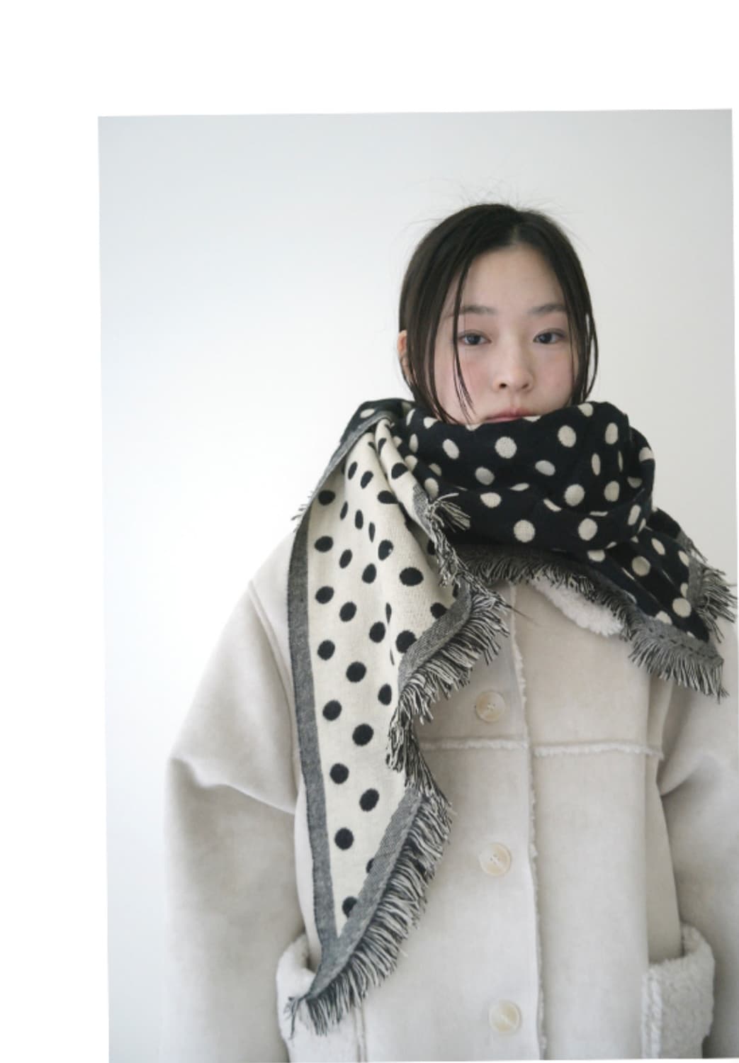 도트 머플러 상품이미지1