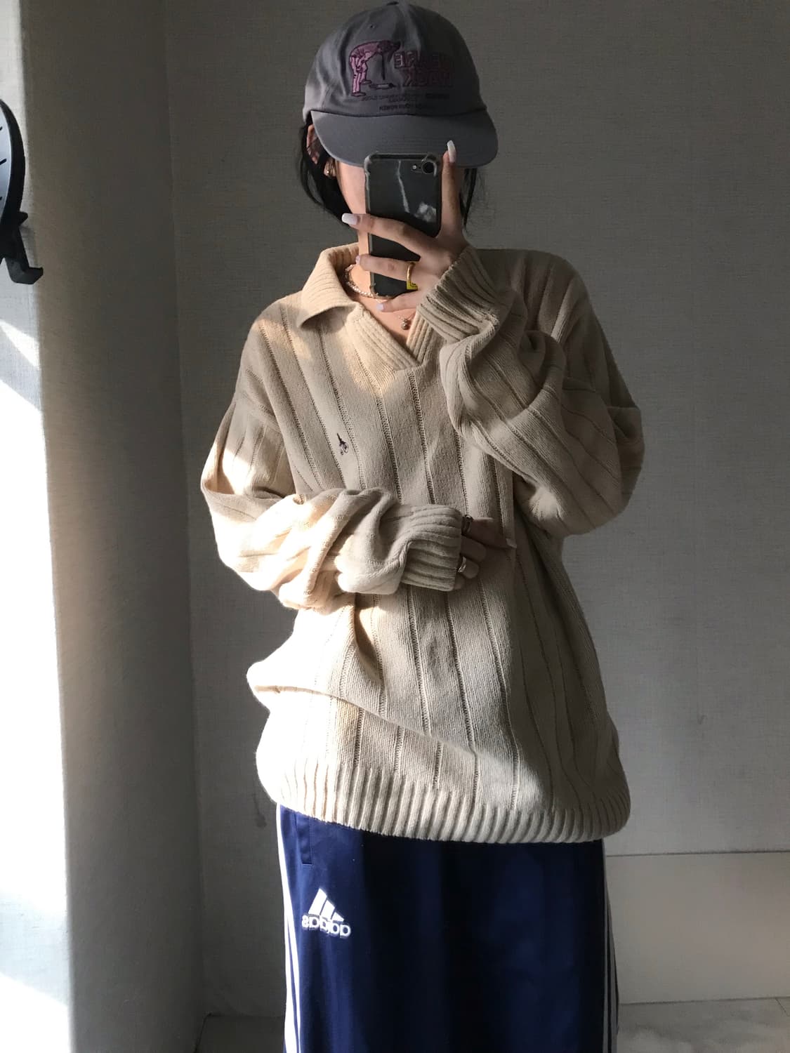 빈폴 베이지 루즈핏 니트 상품이미지3