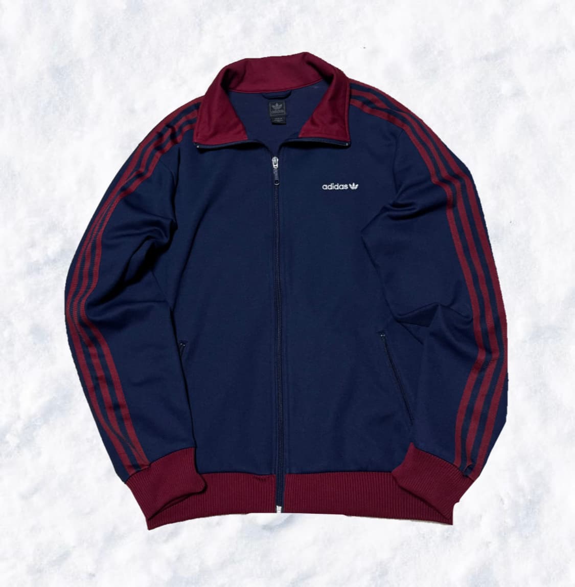 아디다스 딥네이비 버건디 져지 셋업 상품이미지2