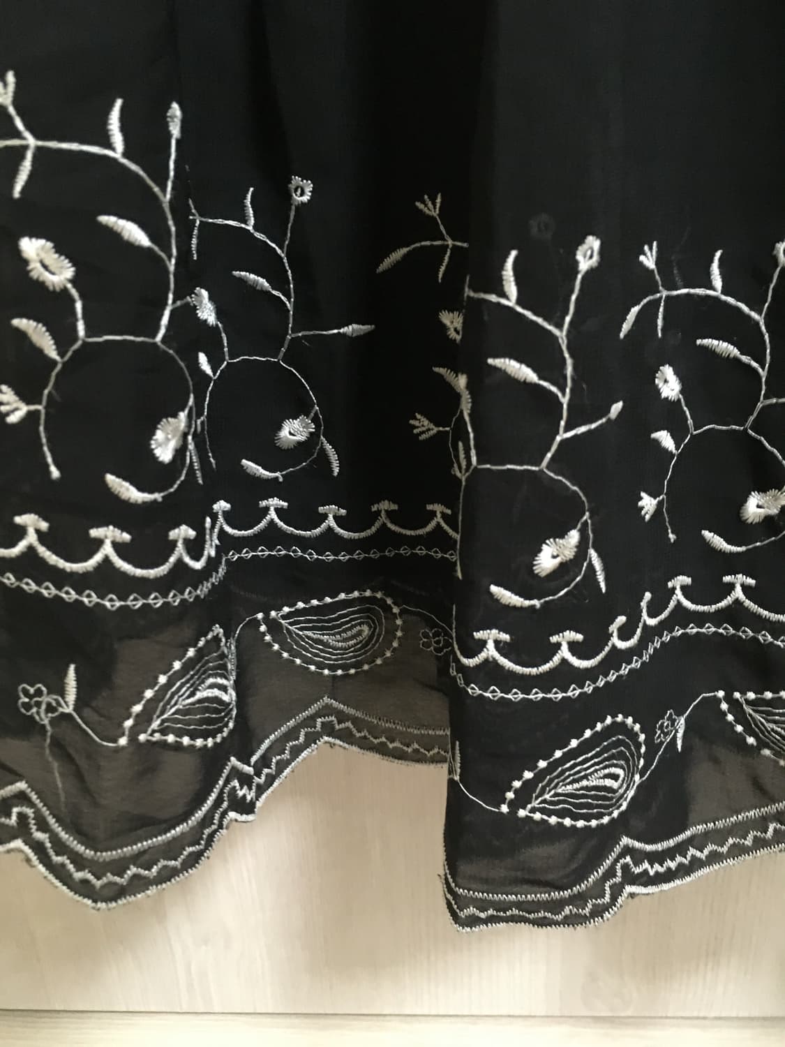 빈티지 자수 스커트 상품이미지6