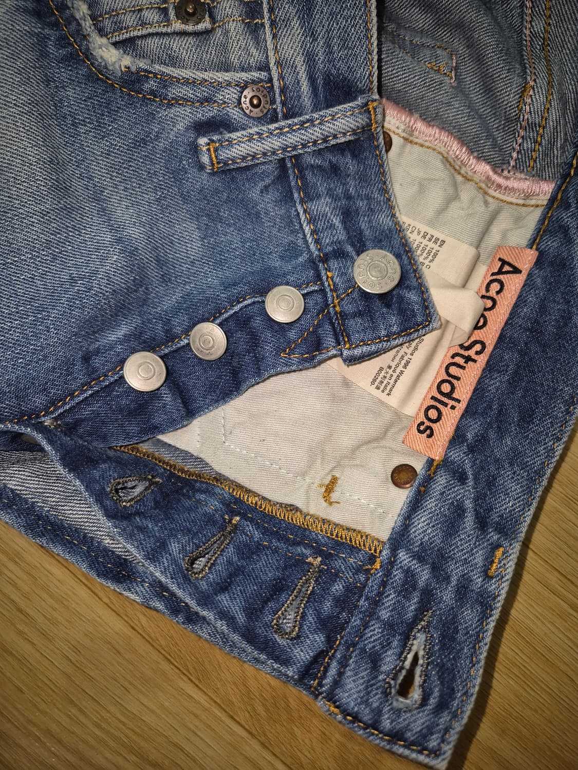 아크네스튜디오 스트레이트핏 데님 28 상품이미지4