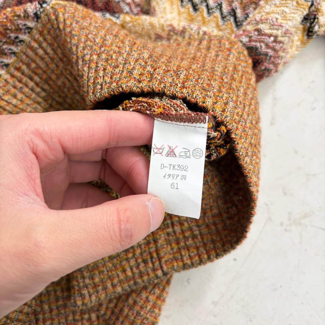 MISSONI 미쏘니 빈티지 니트 M 상품이미지7