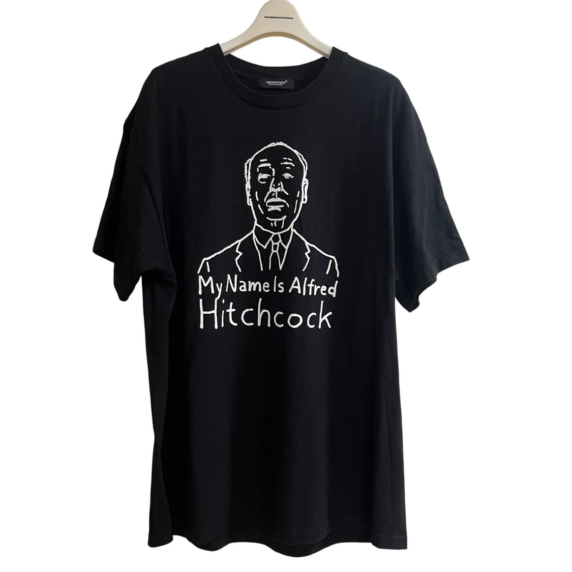 [XL] 언더커버 알프래드 히치콕 반팔 블랙 상품이미지1