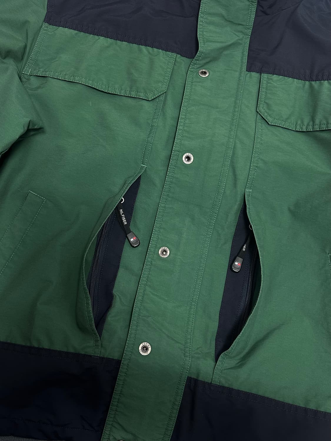 타미힐피거 올드스쿨 기모 바람막이 자켓 고프코어 아웃도어 상품이미지3