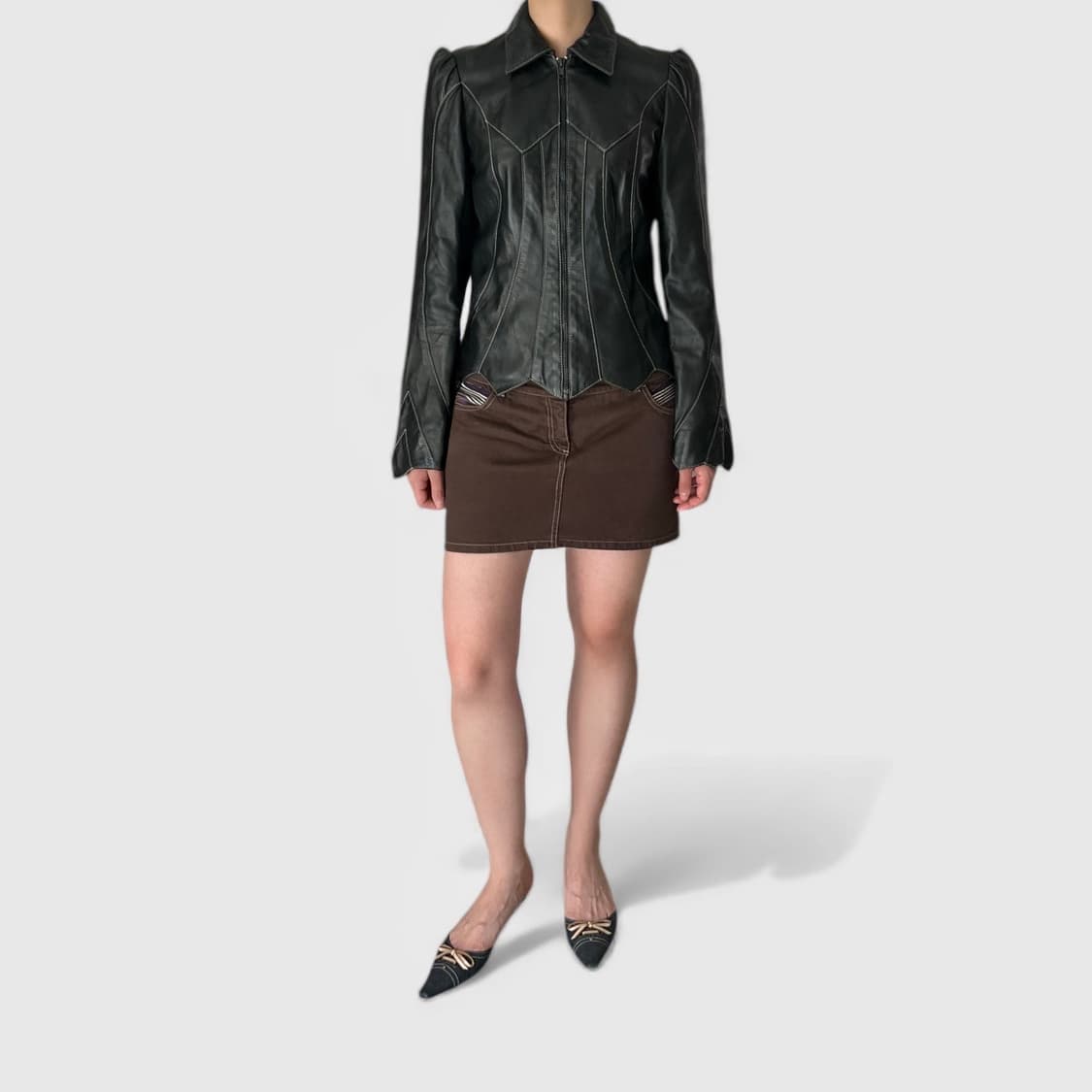 Anna Sui leather Jacket 상품이미지5