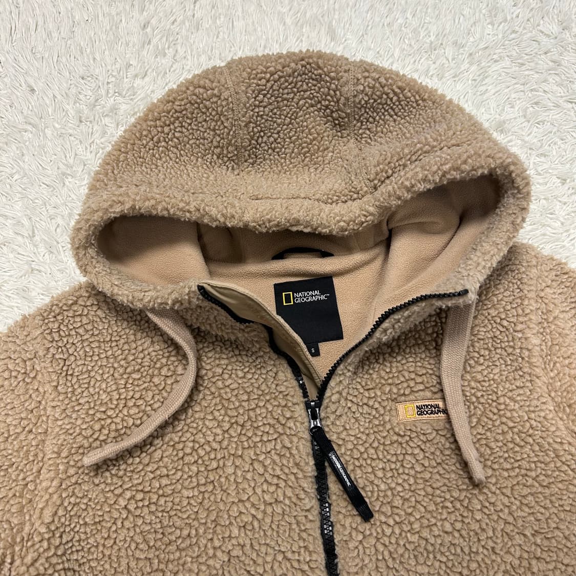 National Geographic Beige Fleece 상품이미지5