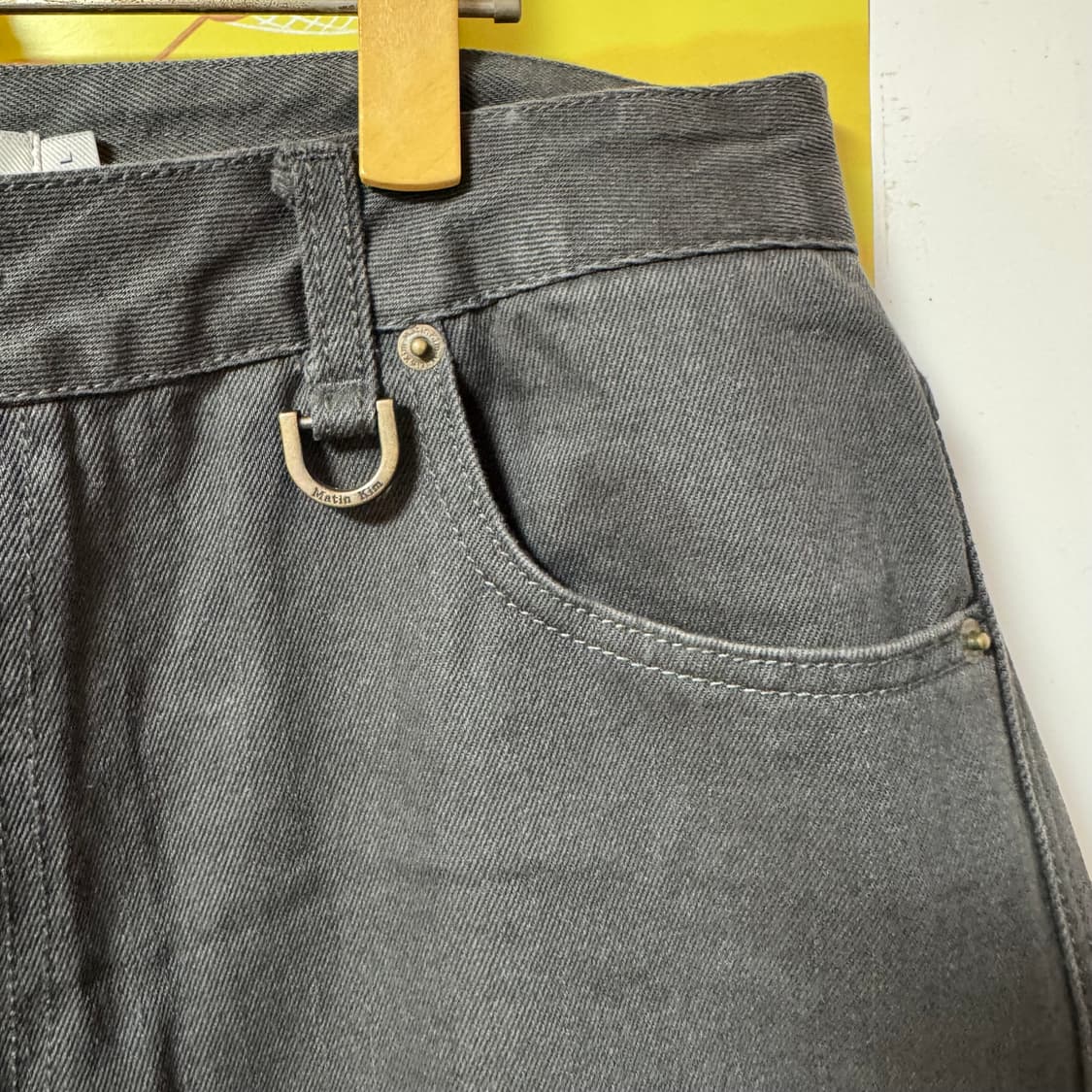 MATIN KIM 차콜 카펜터팬츠 L사이즈 상품이미지3