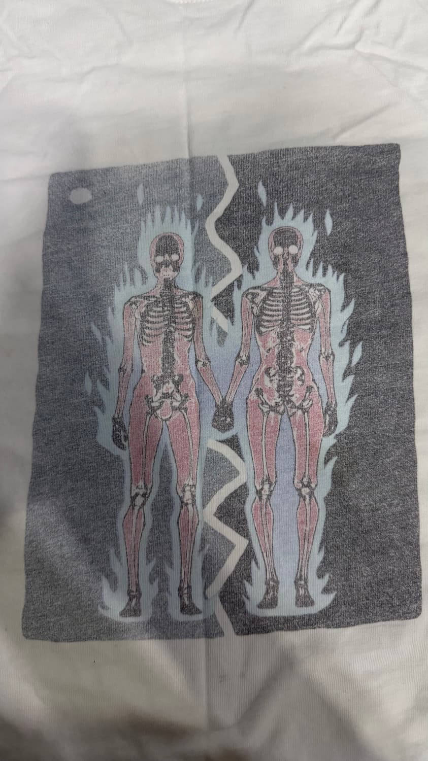 폴리테루 1/2 그래픽티 스컬커플 상품이미지2