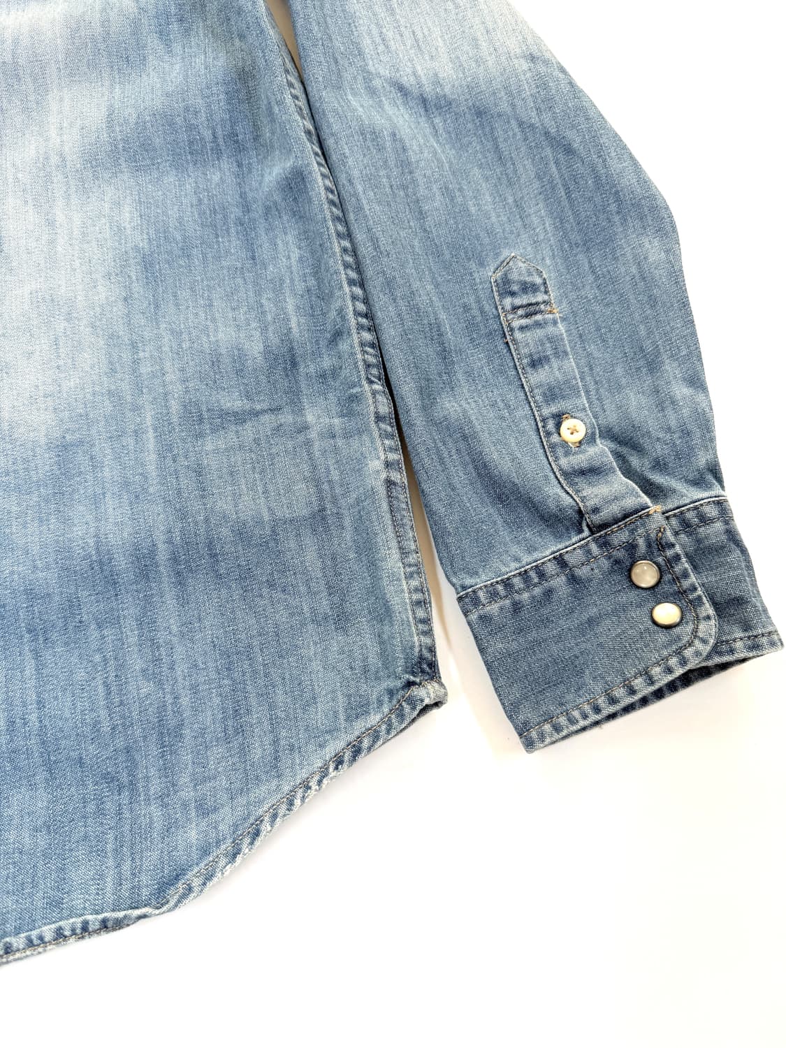 빈티지 랄프로렌 웨스턴 데님셔츠 상품이미지4