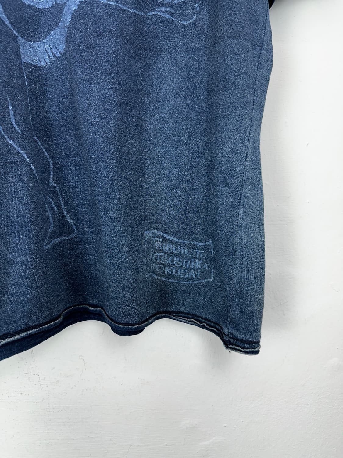 Armani Jeans Indigo Wash Graphic T-Shirt 상품이미지7