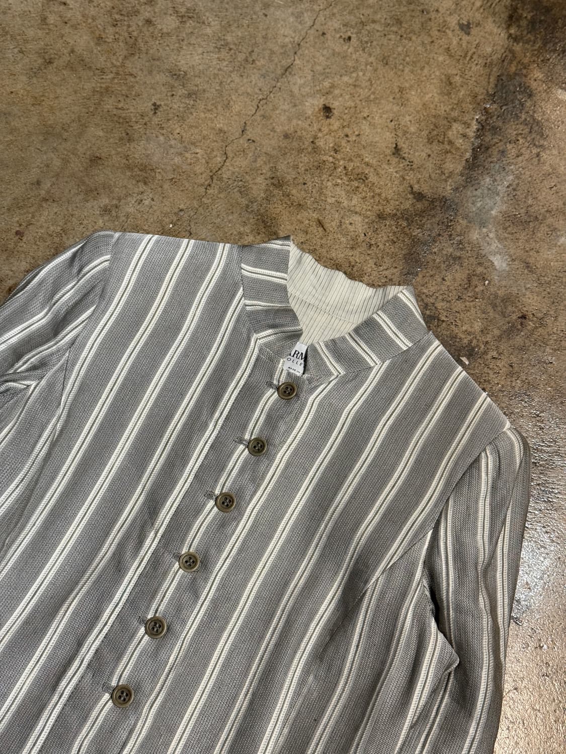 44-55 ) ARMANI Pebble Stripe Jacket 상품이미지6