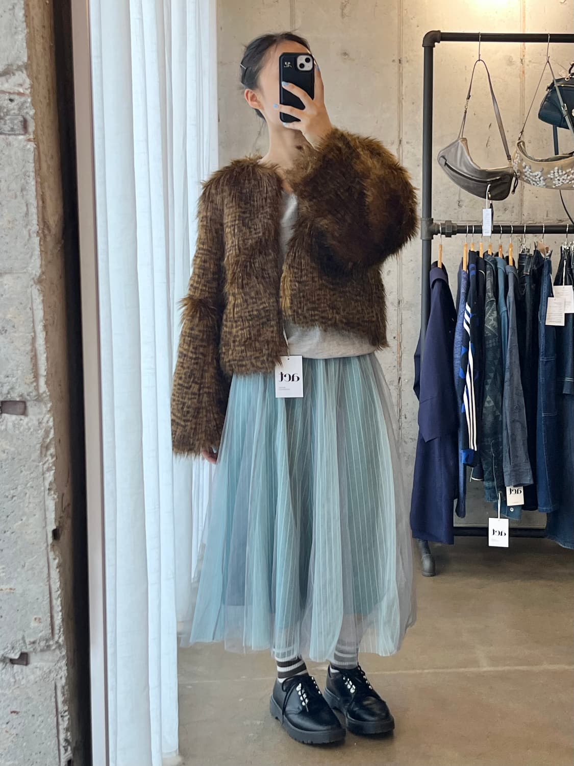 SLY 레오파드 퍼 자켓  상품이미지1