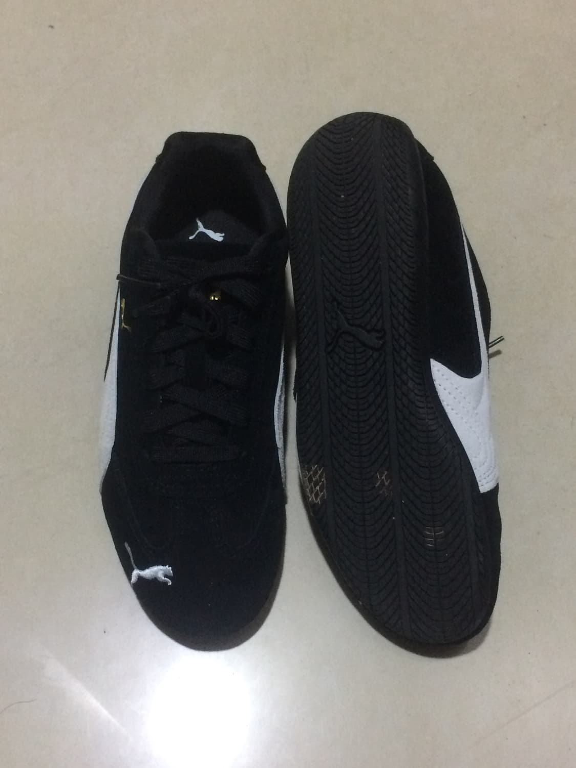 푸마 스피드캣 OG 블랙 화이트 Puma Speedcat OG Black 상품이미지4