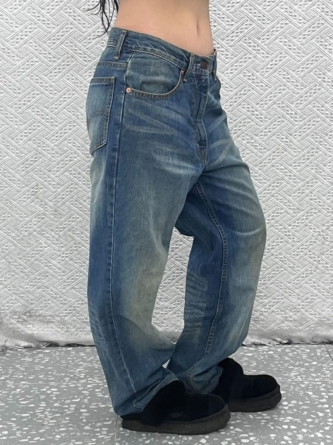 리바이스 OT220 빈티지 오렌지탭 워싱 데님팬츠 33인치 C07142 상품이미지2