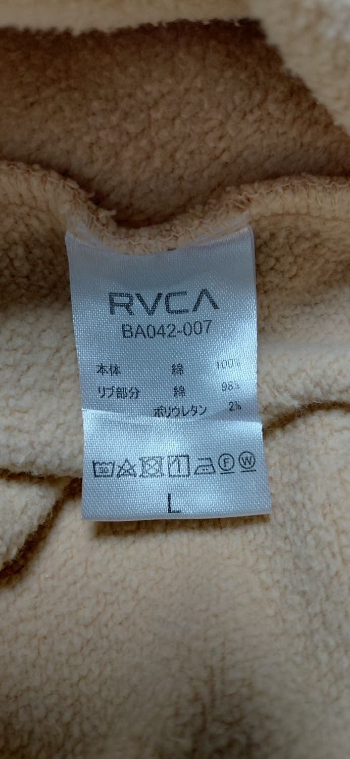 RVCA FAKE RVCA CREW 맨투맨 L 상품이미지7