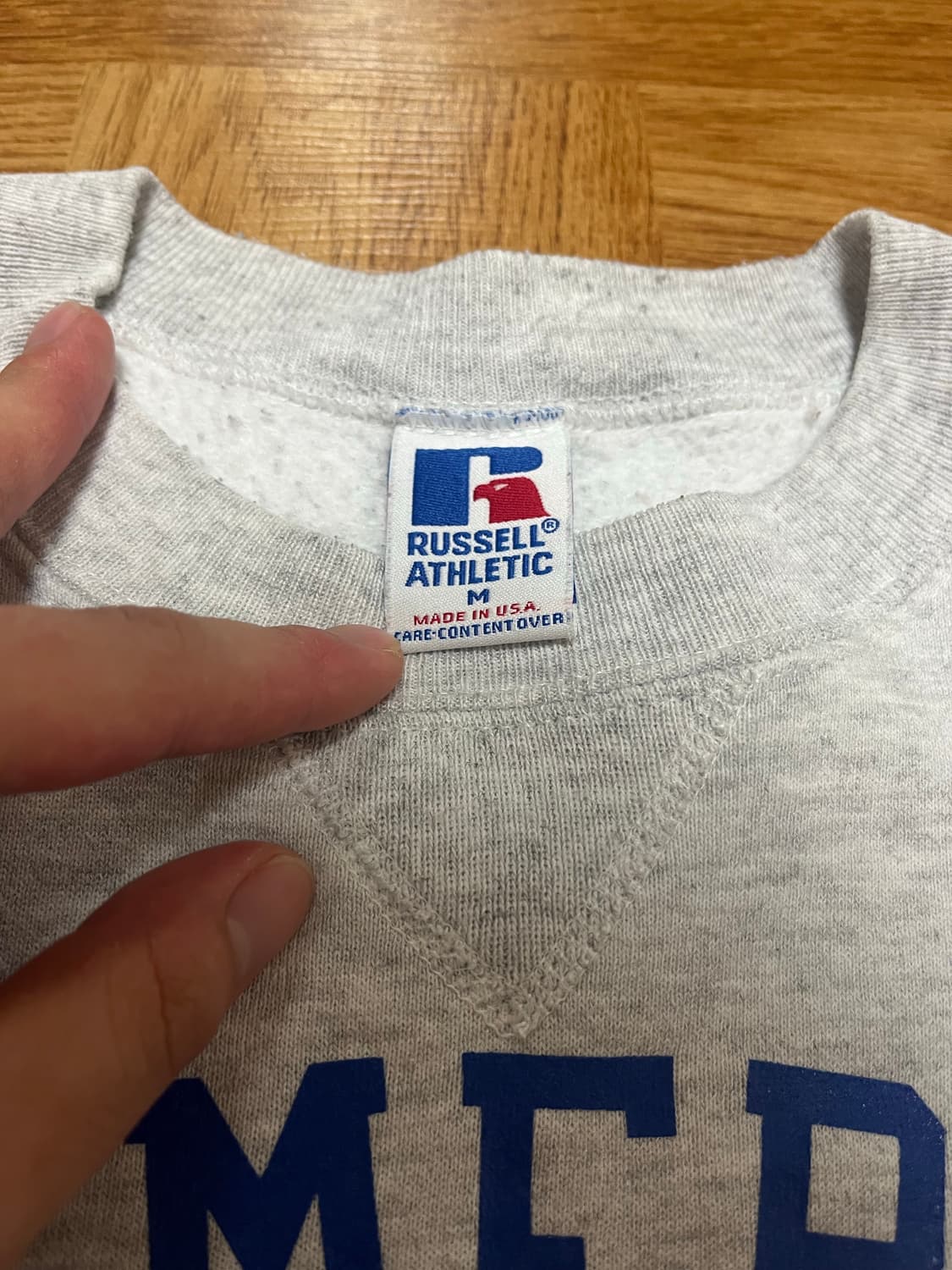 90s Russell USA Eagle Tag Sweatshirt 상품이미지4