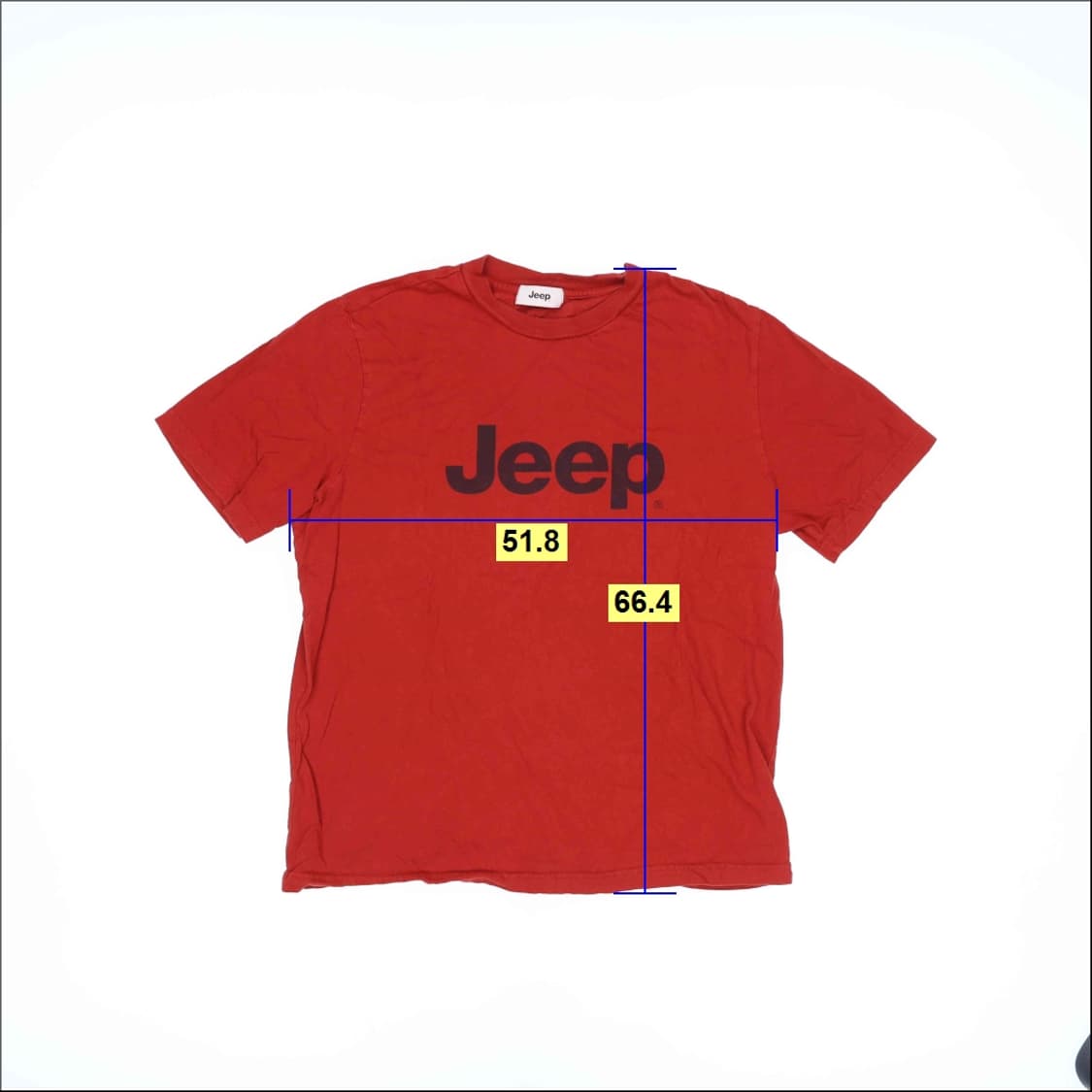 XL 지프 반팔 티셔츠 0428T 상품이미지5