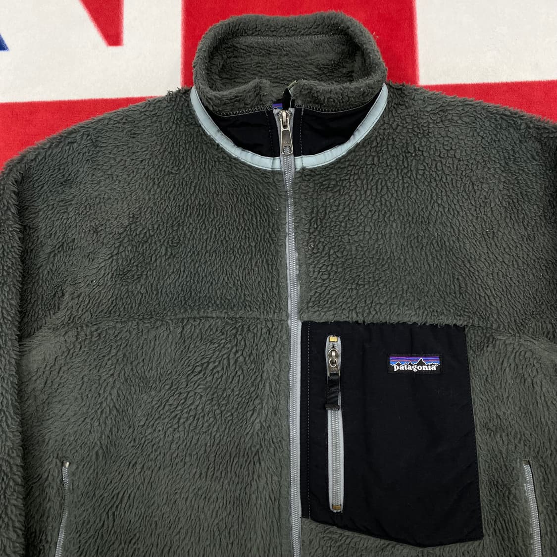 파타고니아 레트로 딥파일 플리스 실측 M  상품이미지3