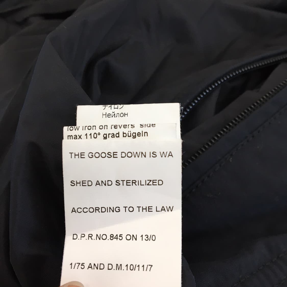 히스토릭리서치 노르지 구스다운파카 M 상품이미지7