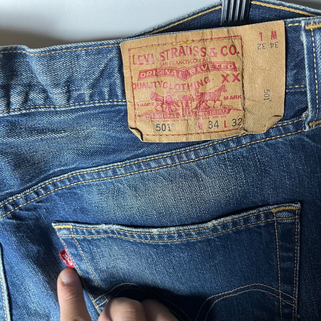 [Levi's] 00's 리바이스 재팬 501 오리지널 데님팬츠 상품이미지7