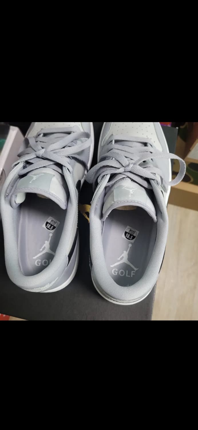 조던1로우 골프 울프그레이 285 급처 상품이미지2