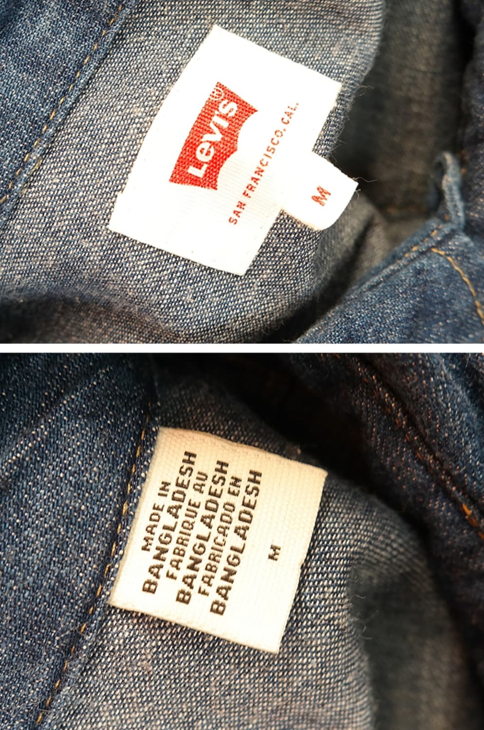 리바이스 levis 웨스턴 데님셔츠  상품이미지6