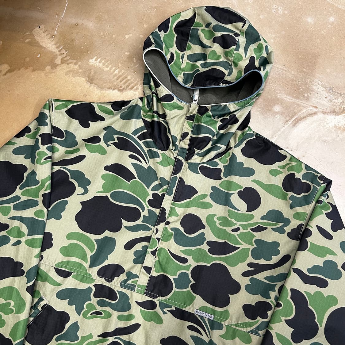 100 에스티보 리버시블 카모 반집업 아노락 상품이미지1