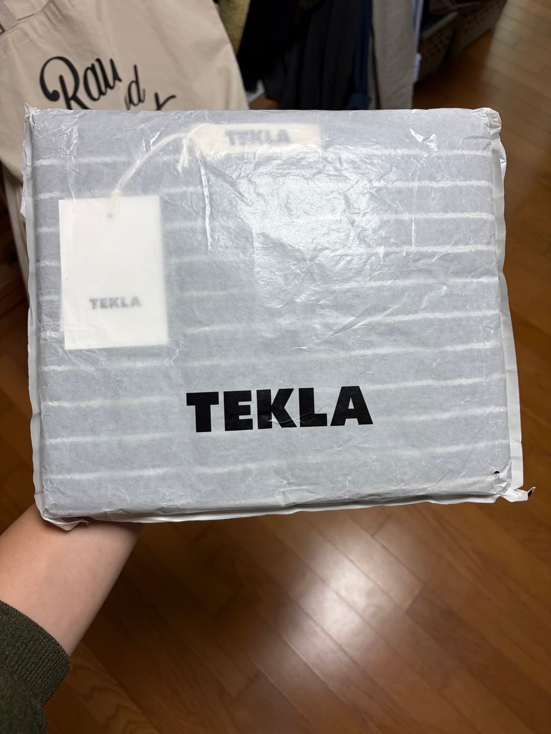 TEKLA 테클라 블랙 스트라이프 타월 상품이미지4