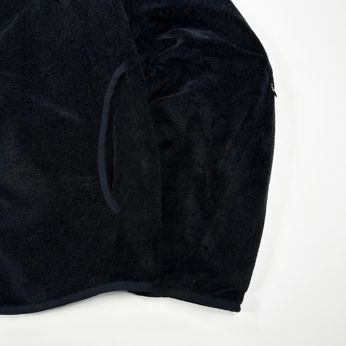 폴리테루 플리스 자켓 블랙 2사이즈 상품이미지4