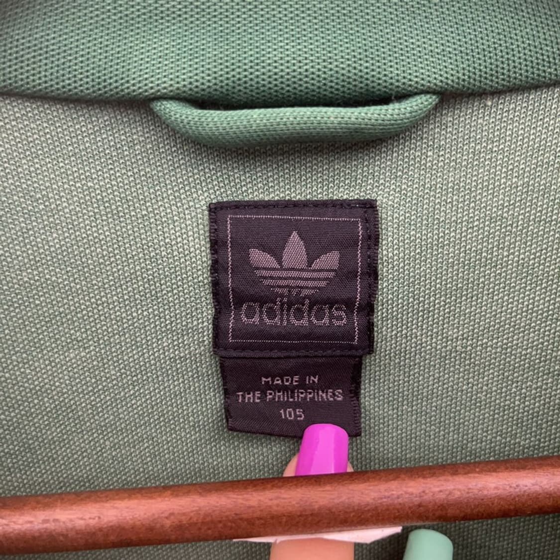 아디다스 올드스쿨 Y2K 옐로우그린 져지 집업 105 C07059 상품이미지5