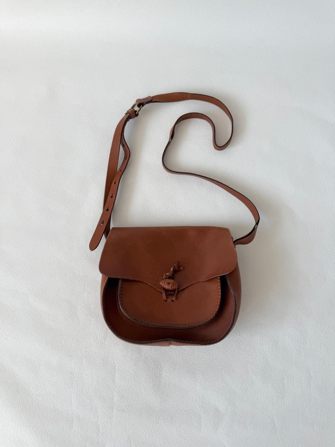 Pre owned 레더 크로스백 상품이미지1