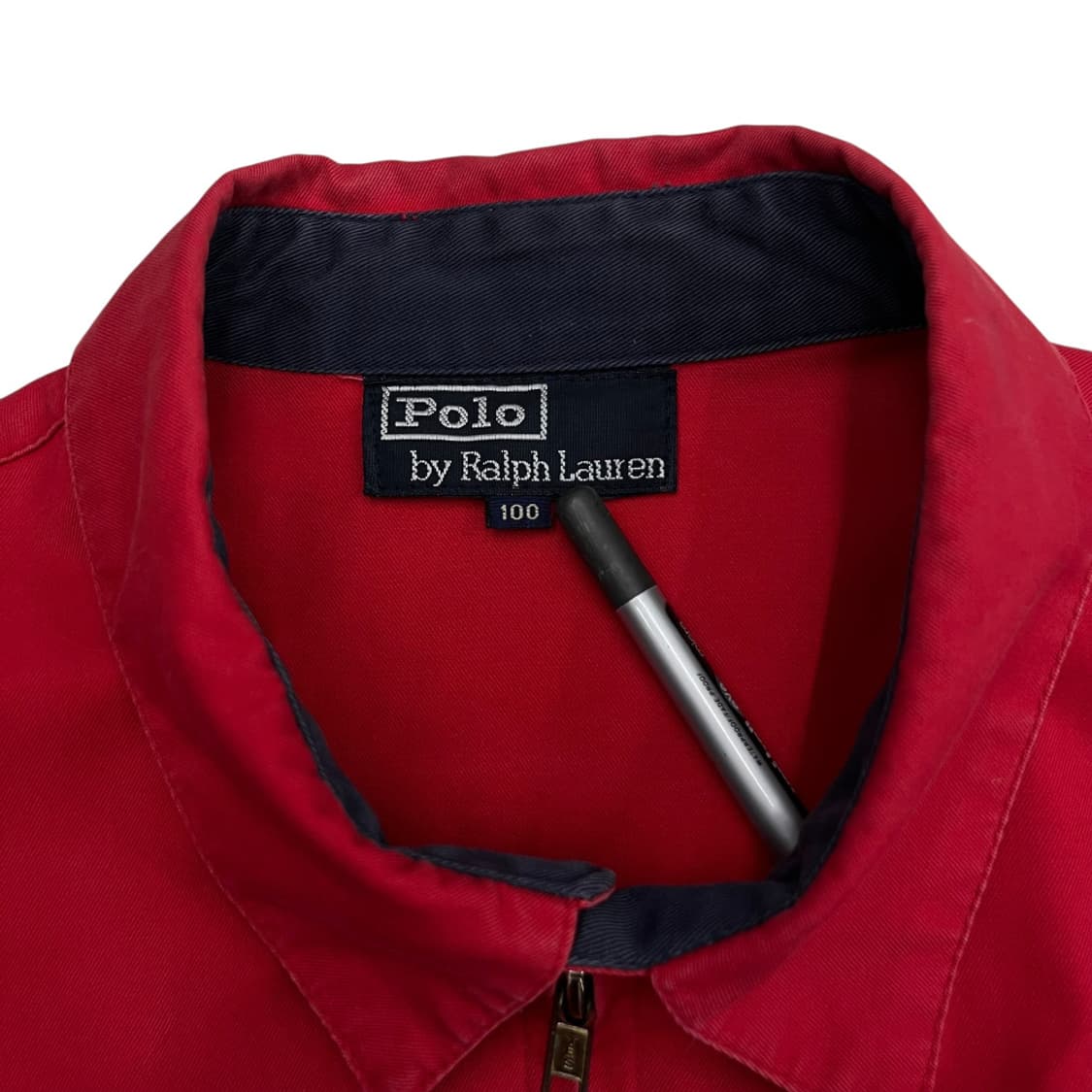 폴로 랄프로렌 90's 네이비포니 레드 코튼자켓 100 상품이미지5