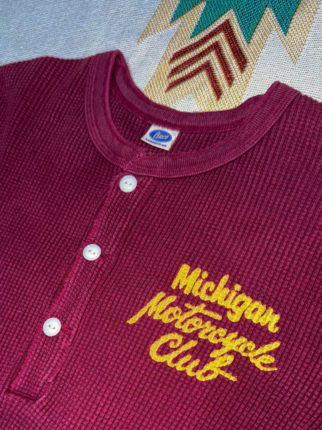 구 리얼맥코이 부코 라이더 헨리넥 L 상품이미지4