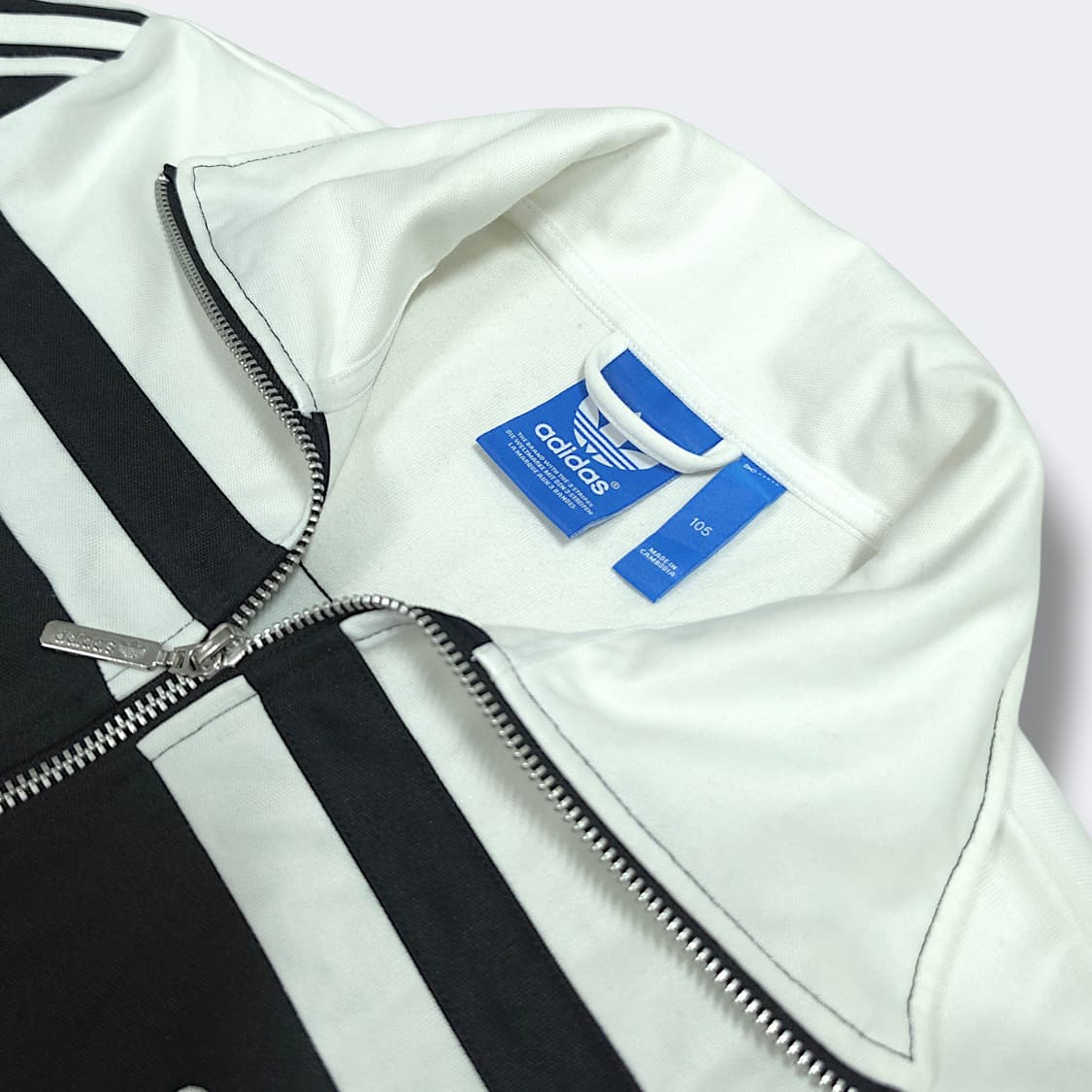 [105] 아디다스 블랙&화이트 83 유로파 트랙탑 져지 상품이미지7