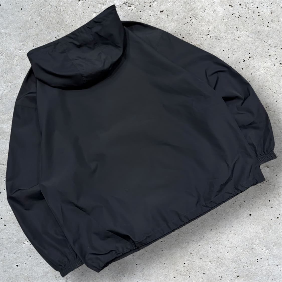 [2XL] 챔피온 아노락 나일론 바람막이 후드 블랙 C357 상품이미지2