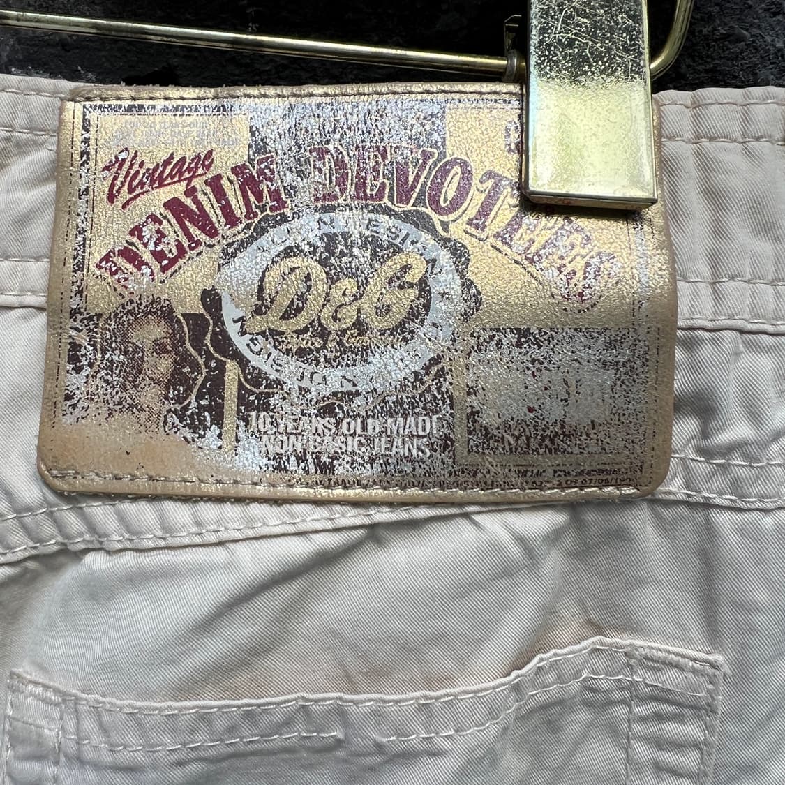 00s D&G 카프리팬츠 상품이미지7