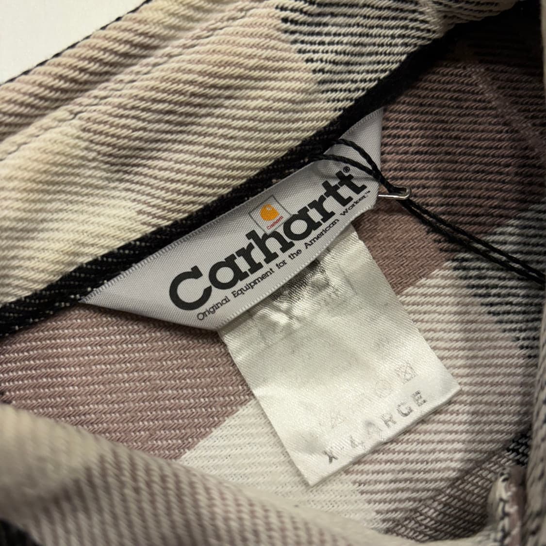 [XL] 칼하트 빈티지 투포켓 체크 셔츠 B944 상품이미지4