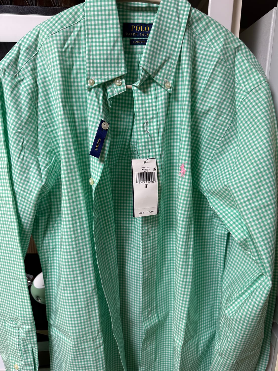 폴로 깅엄셔츠 상품이미지1