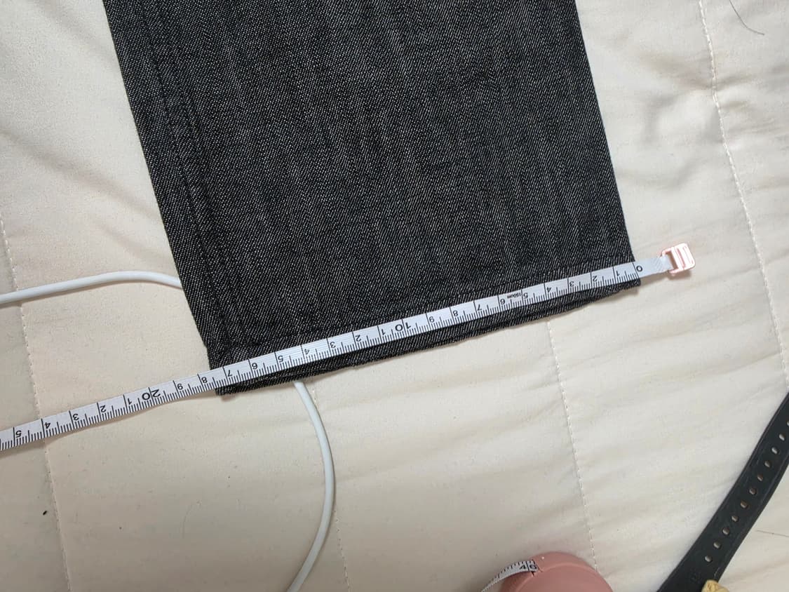 헤리티지플로스 흑청 데님 팬츠 M 상품이미지9