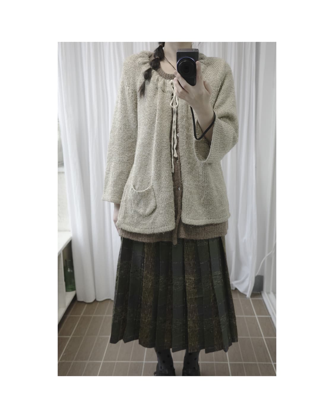 String Ribbon Cardigan 상품이미지4