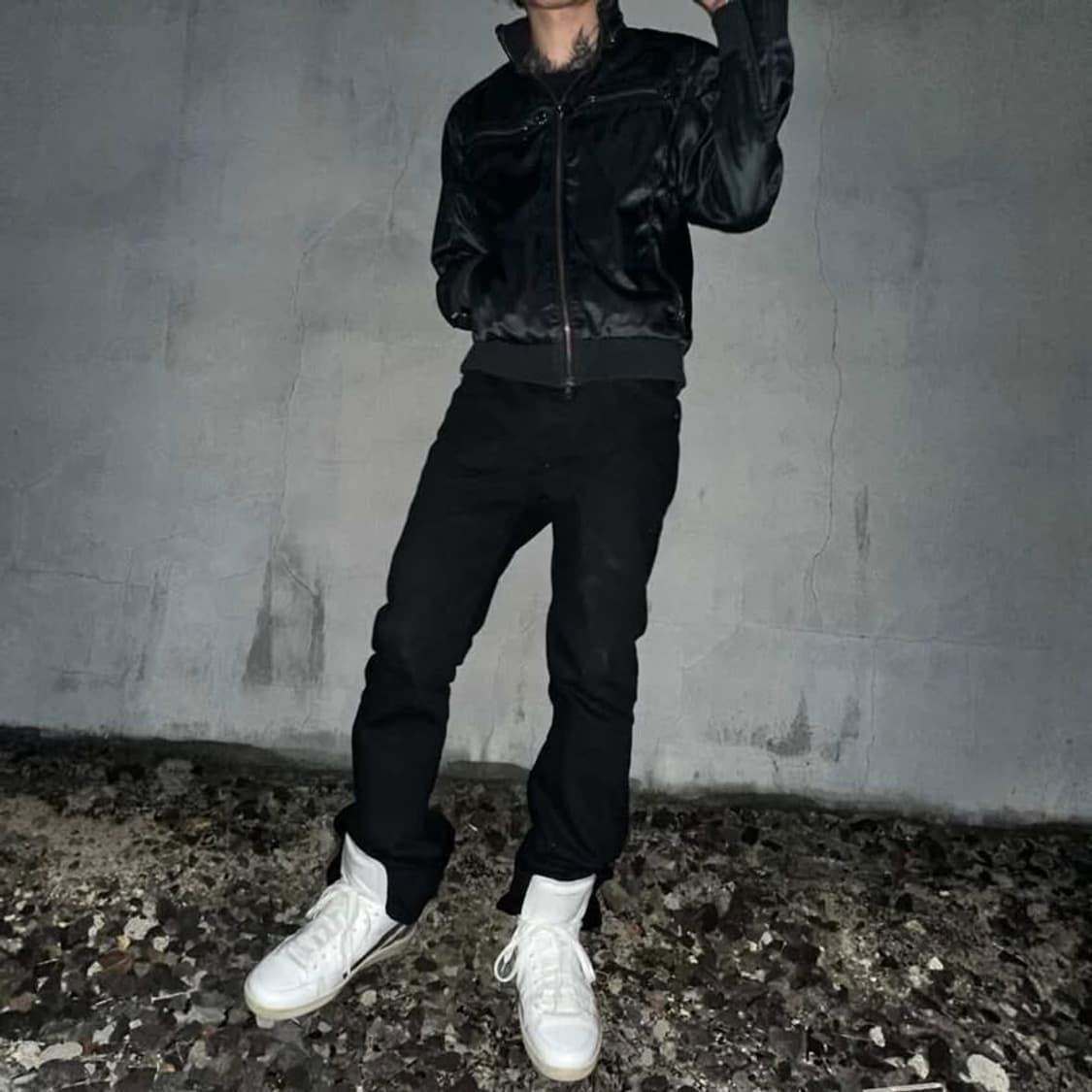 [Karl Kani] High neck glossy jacket 상품이미지5