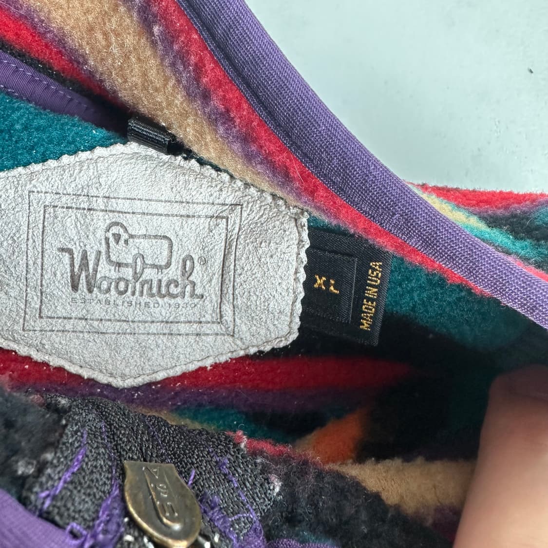 울리치 아즈텍 플리스 made in usa 상품이미지4